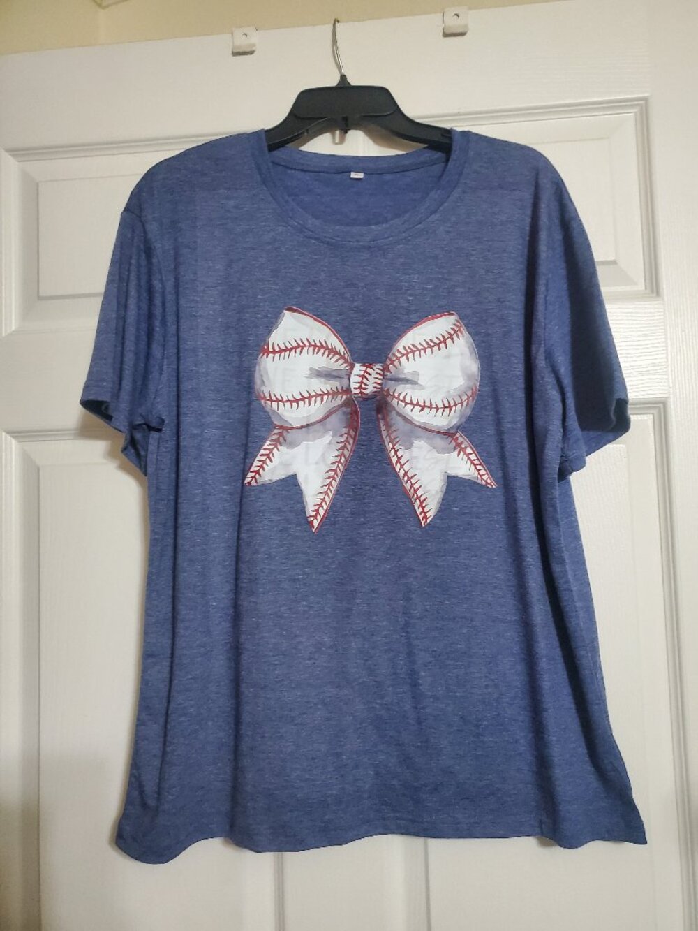 Soft Baseball Ribbon Tee